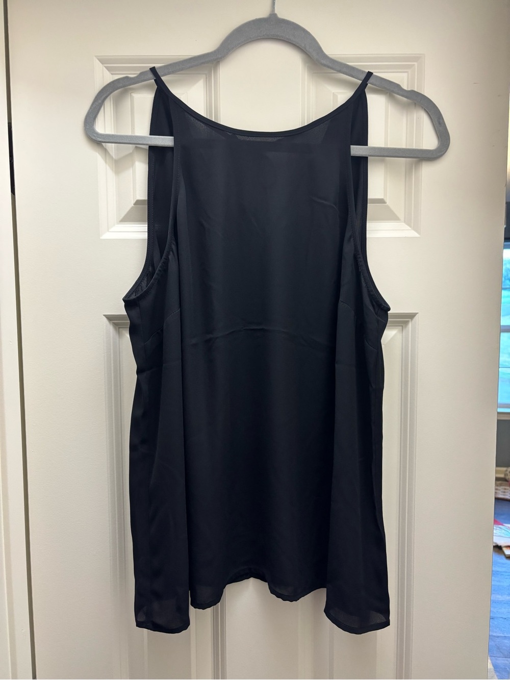 Jack by BB Dakota Black Satin-Look Top - Picture 2 of 5
